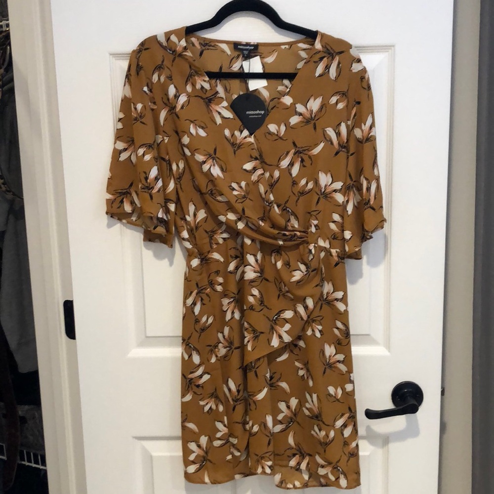 Flowy floral dress